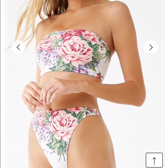forever 21 bandeau bikini